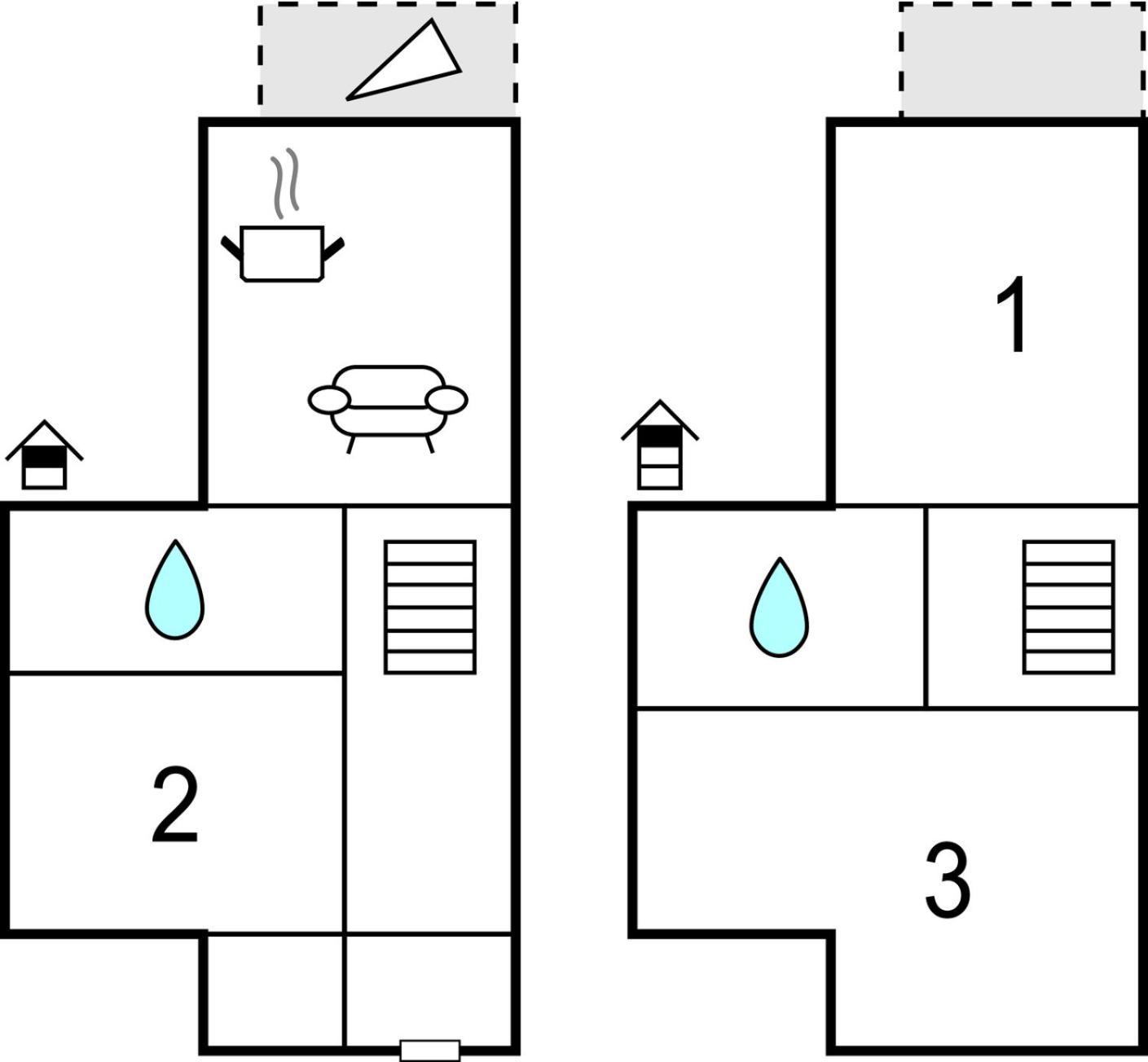 Cas Cuc 3 Apartment Lauco Luaran gambar